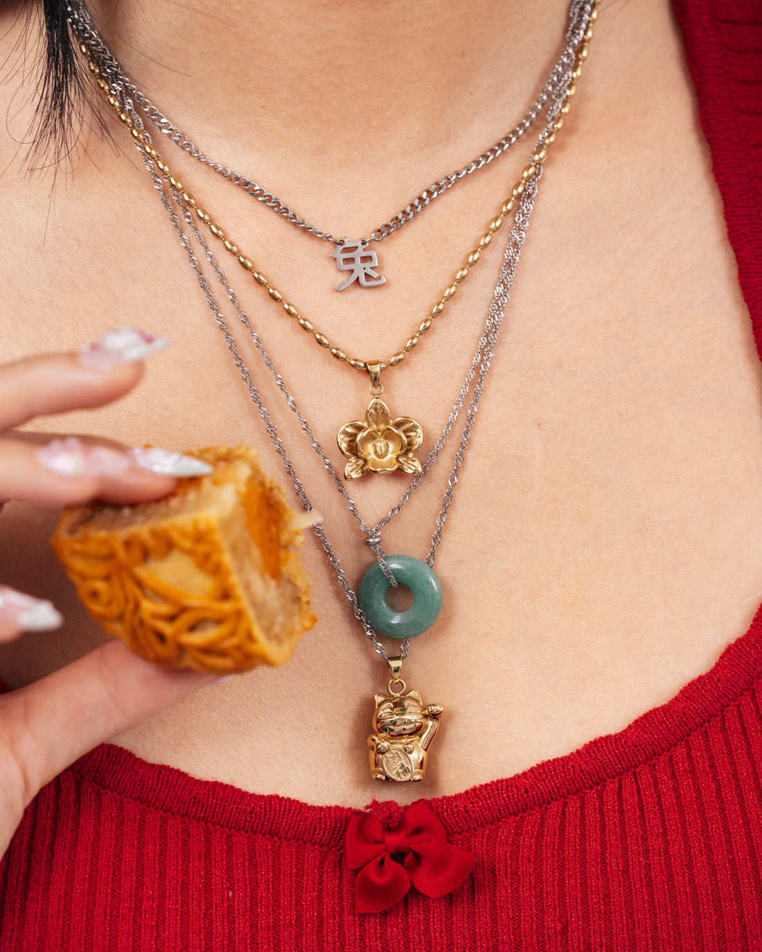 
Lucky Moon Necklace Bundle