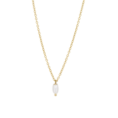 Dainty Freshwater Pearl Necklace (16in + 2in)