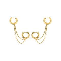 
Double Chain Hoops