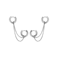 
Double Chain Hoops