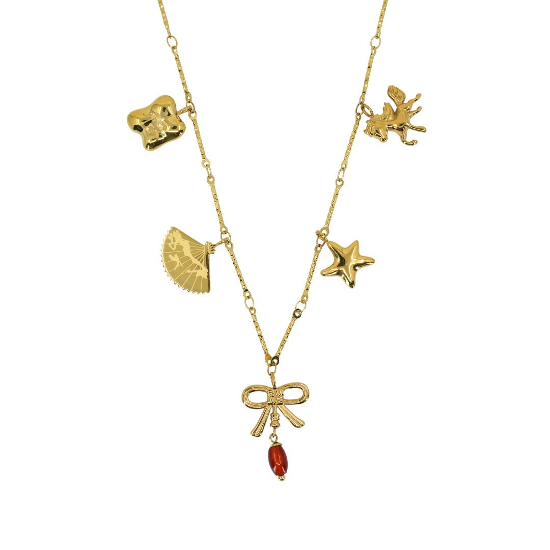 Fortune Keeper Lucky Charm Necklace