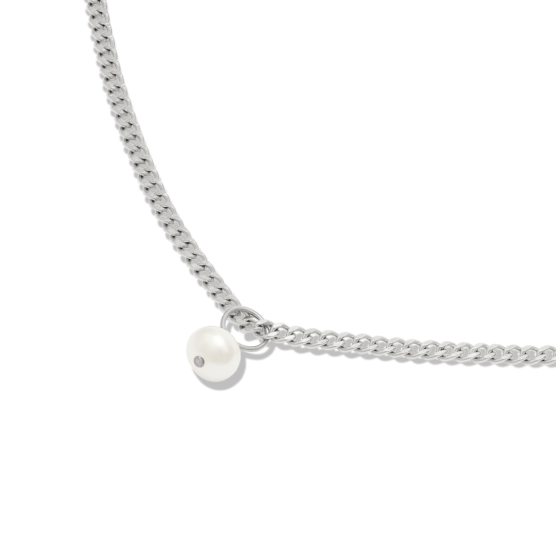 
Freshwater Pearl Necklace Charm