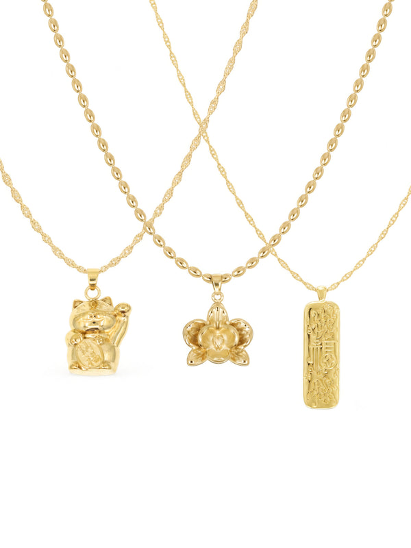 Good Fortune Necklace Set