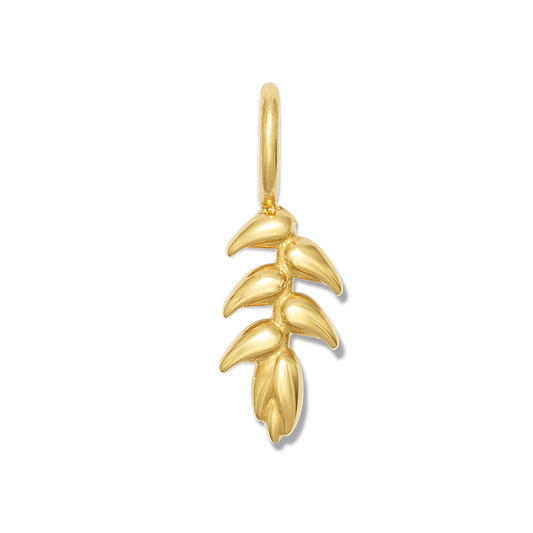 Heliconia Necklace Charm
