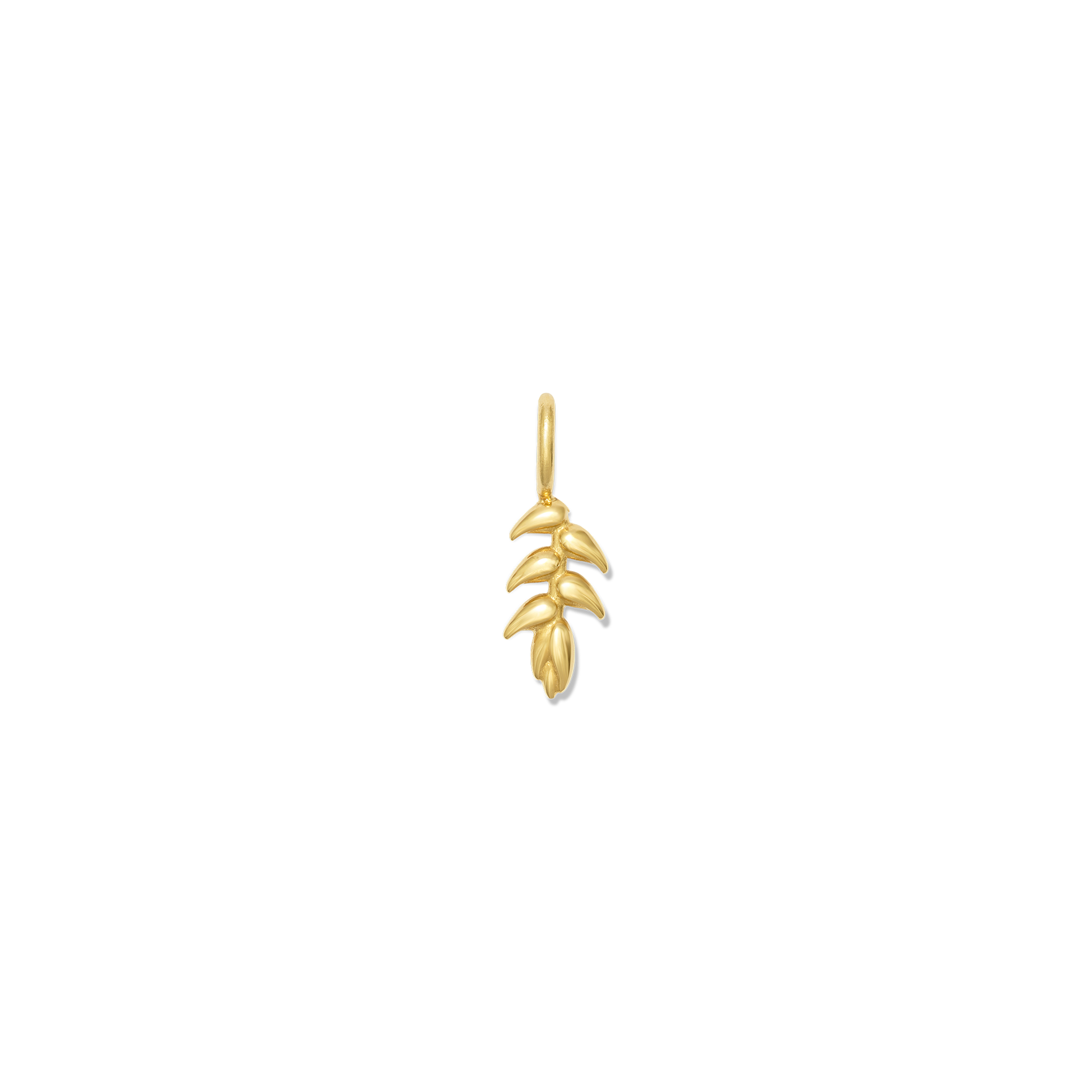 Heliconia Necklace Charm