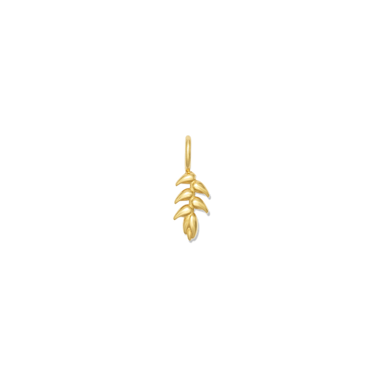 Heliconia Necklace Charm