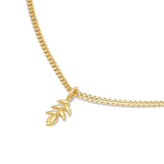 Heliconia Necklace Charm