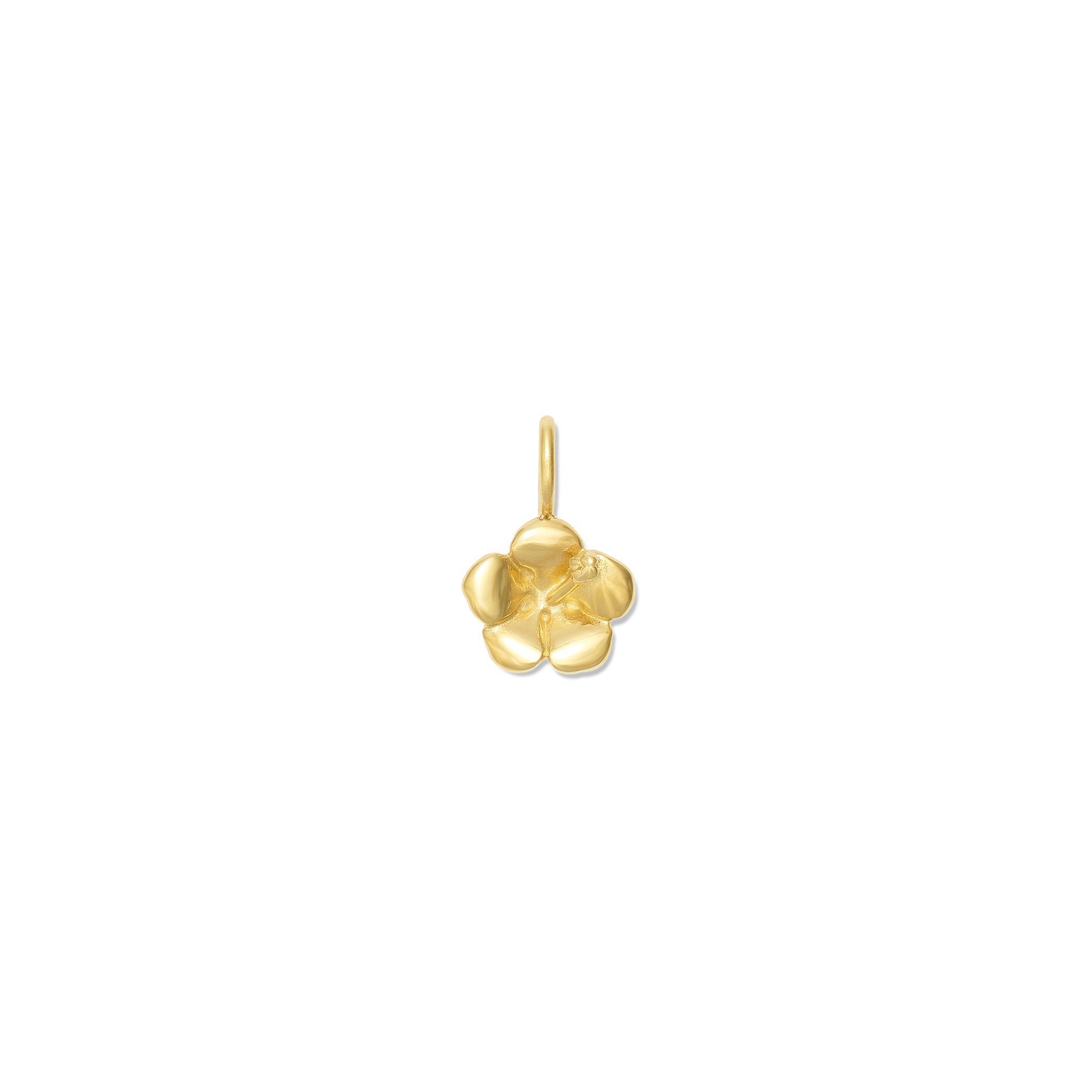 Hibiscus Necklace Charm