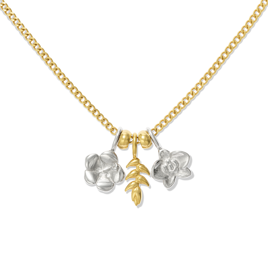 
Hibiscus Necklace Charm