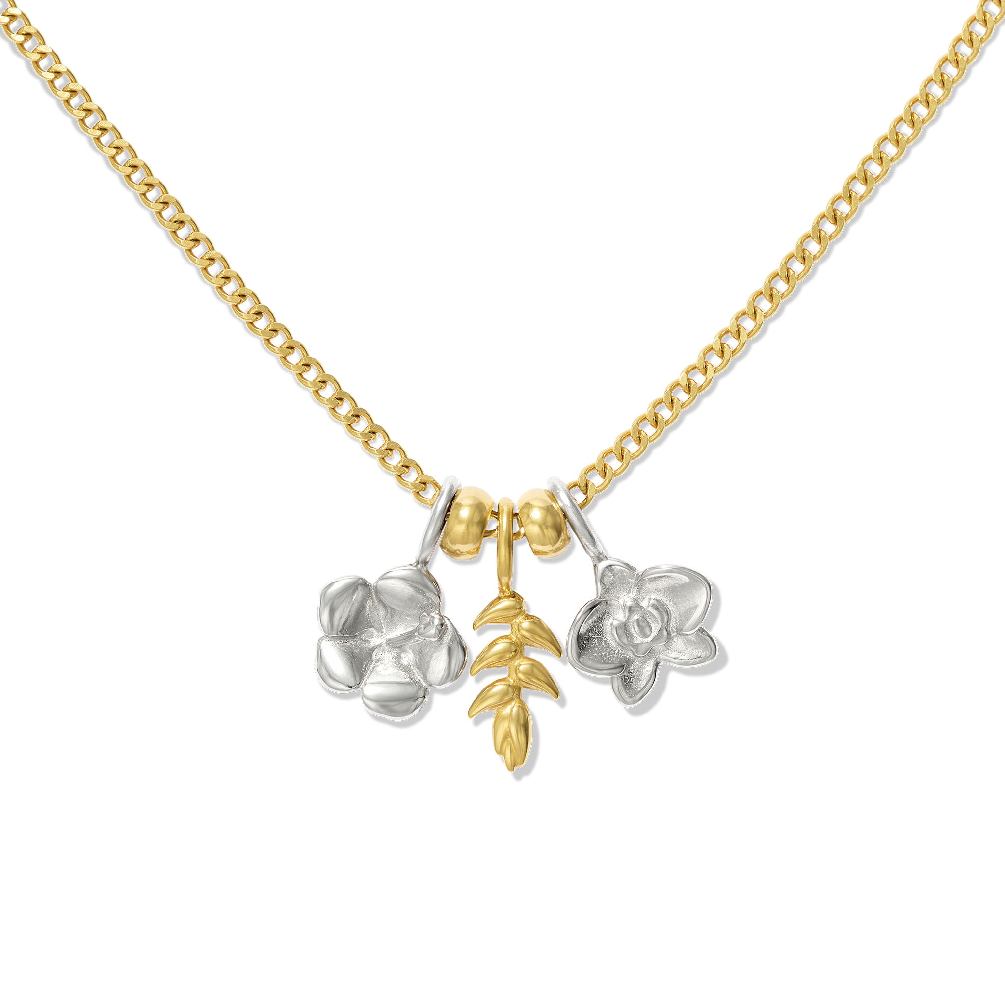 Classic Rondelle Necklace Charm