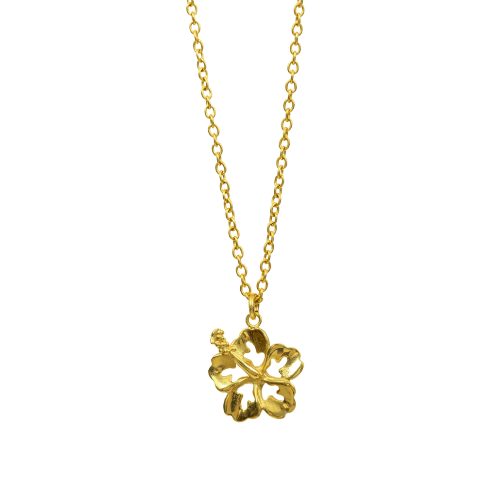 Island Hibiscus Necklace – Stay Golden HI Jewelry
