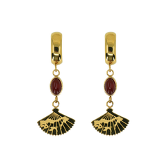 
Lucky Ancient Fan Earring