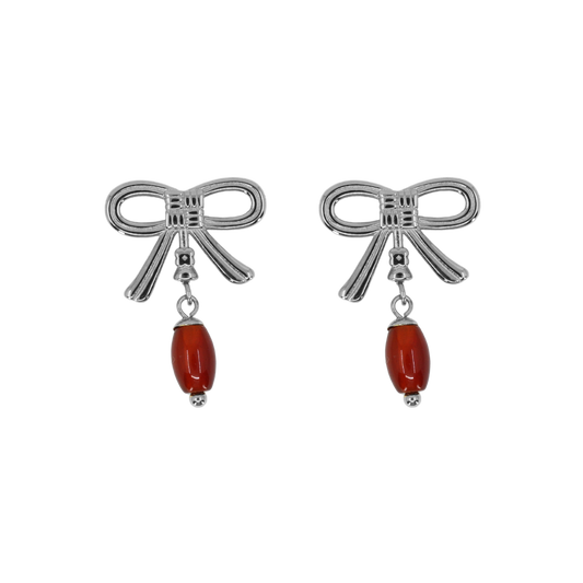 Lucky Knot Ribbon Earring