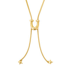 
Horseshoe Lariat Necklace