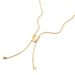 
Horseshoe Lariat Necklace