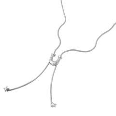
Horseshoe Lariat Necklace