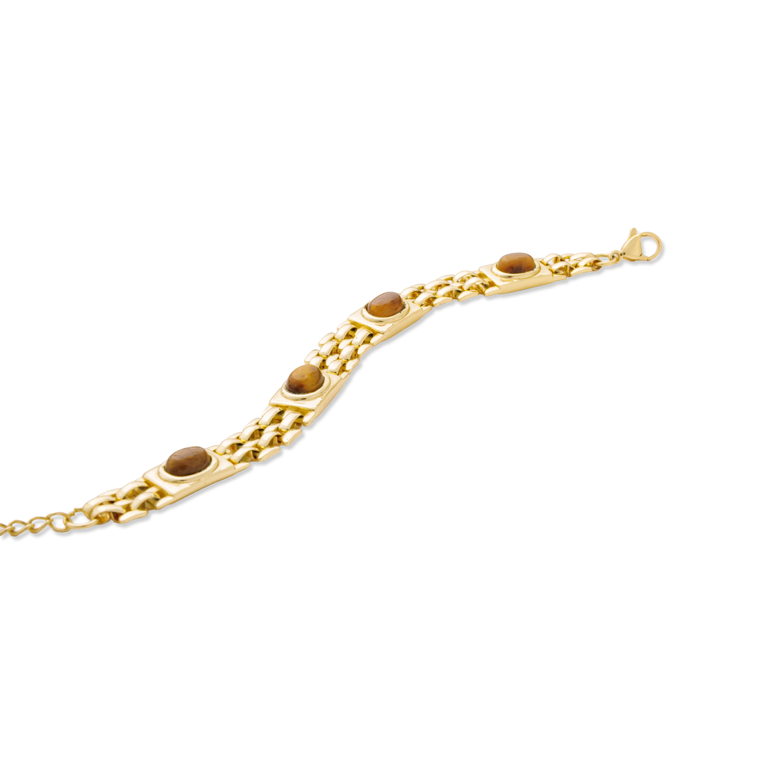 
Tiger's Eye Panther Bracelet