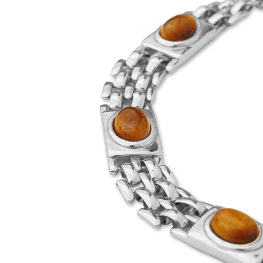 Tiger's Eye Panther Bracelet