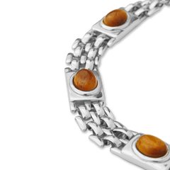 
Tiger's Eye Panther Bracelet
