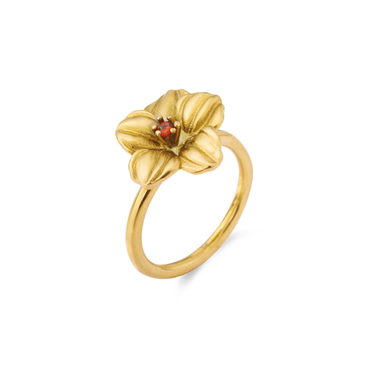 Nature's Alchemy Hibiscus Ring