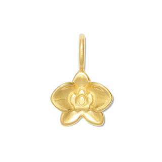 Orchid Necklace Charm
