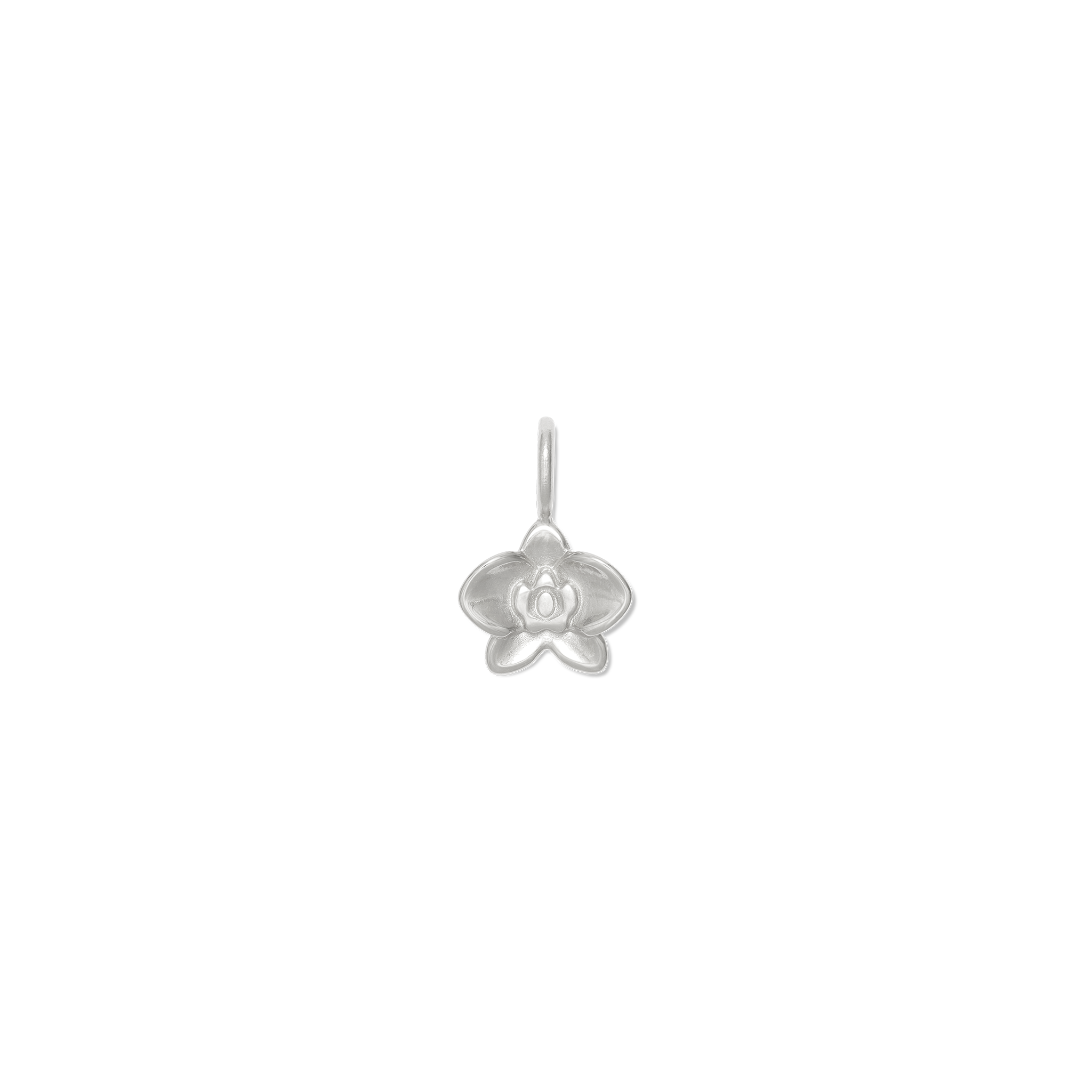 Orchid Necklace Charm