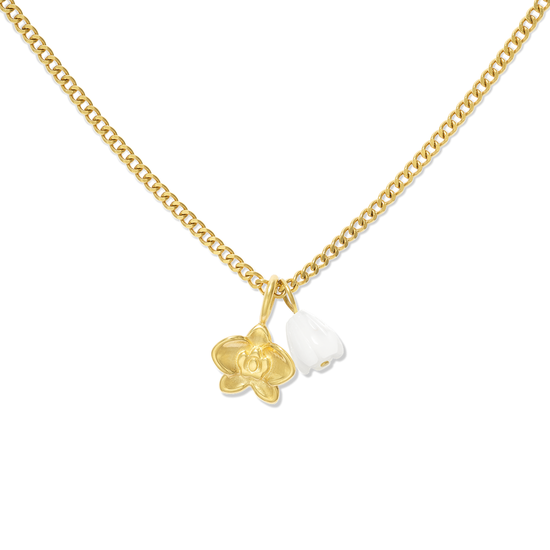 
Orchid Necklace Charm