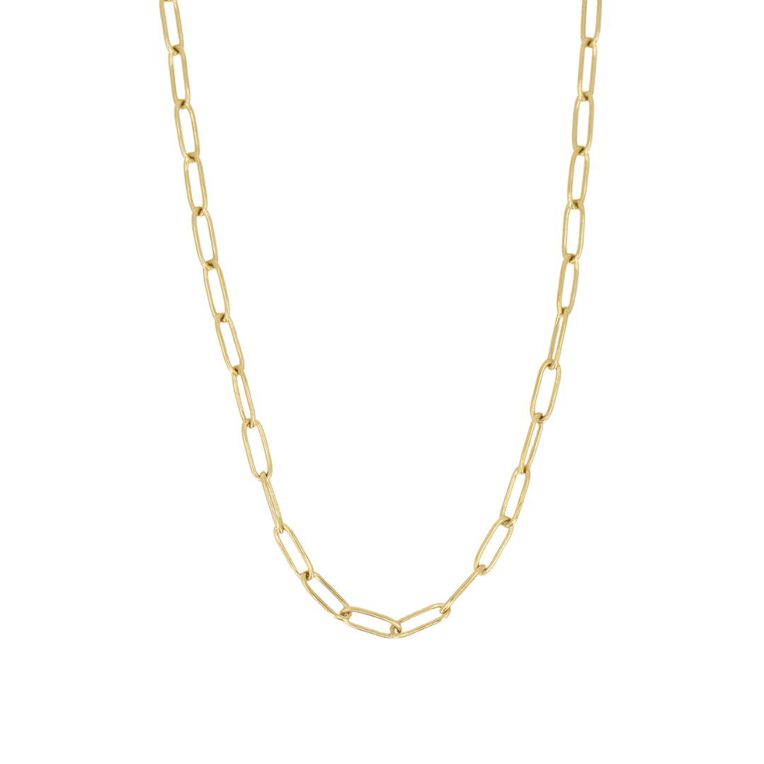 Paper Clip Chain Necklace
