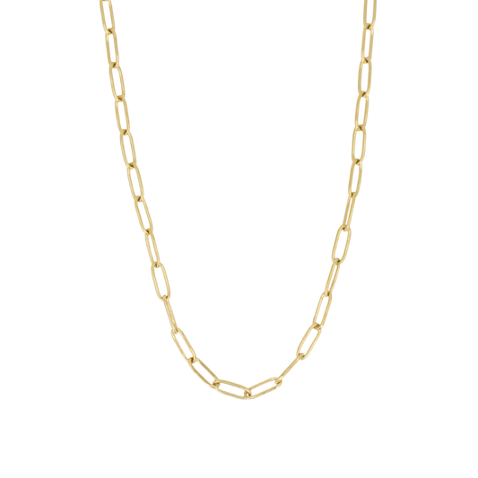 Paper Clip Chain Necklace