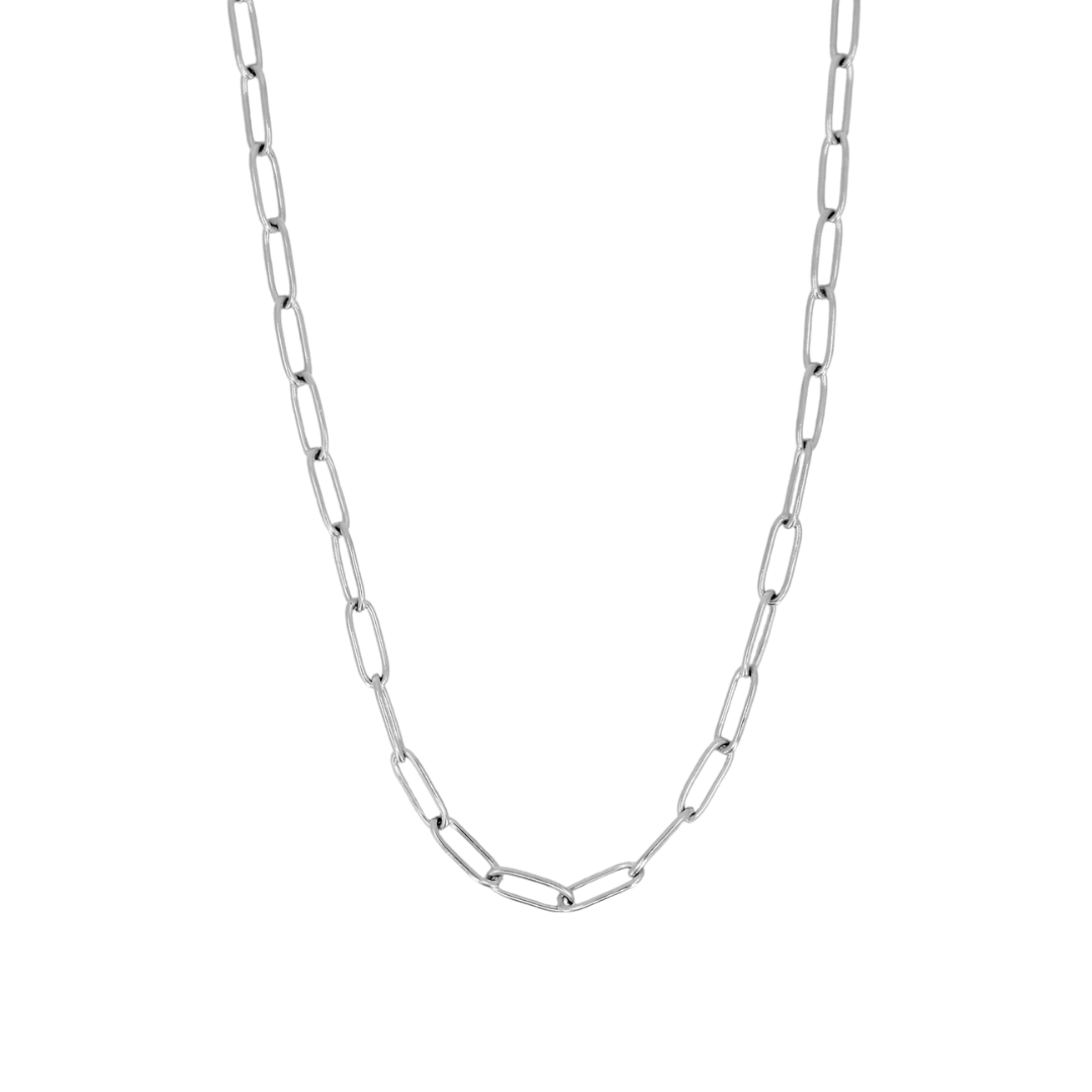 Paper Clip Chain Necklace