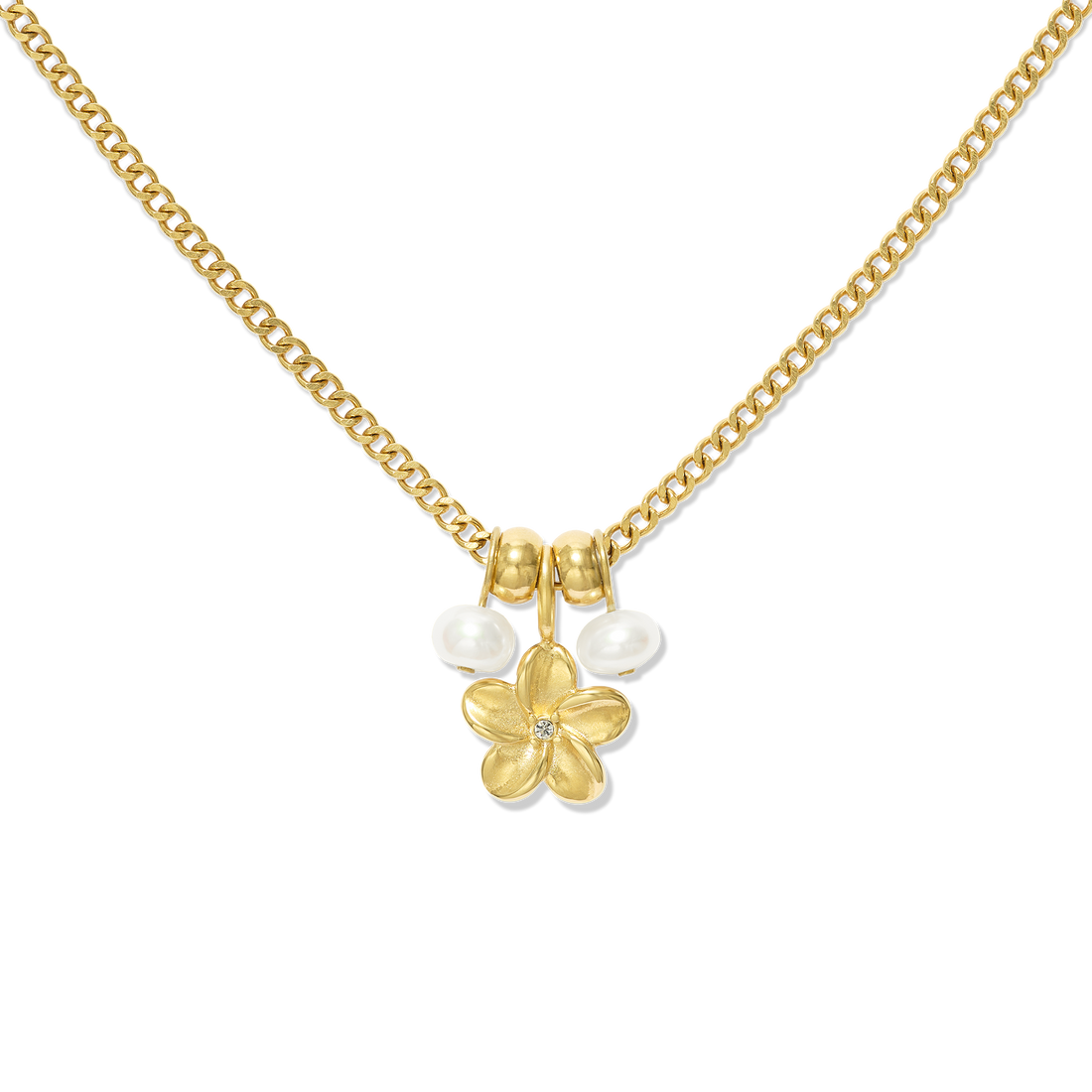 
Plumeria Necklace Charm