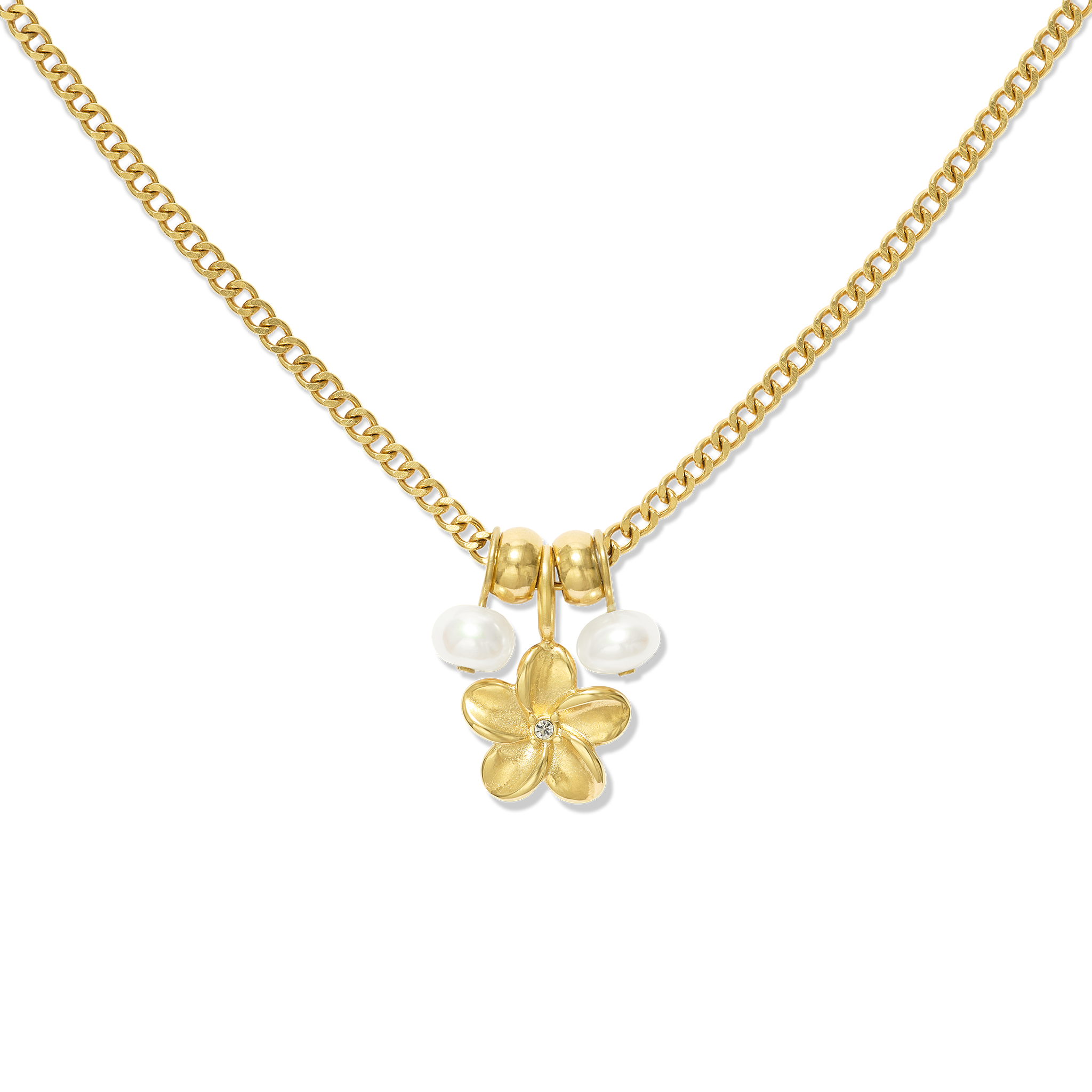 Freshwater Pearl Necklace Charm