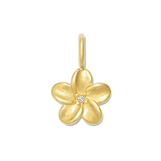 Plumeria Necklace Charm
