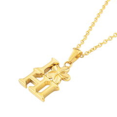 
Plumeria Hawai'i Necklace (Gold)-2