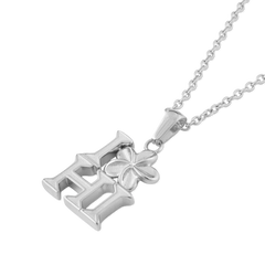 
Plumeria Hawai'i Necklace (Silver)-2