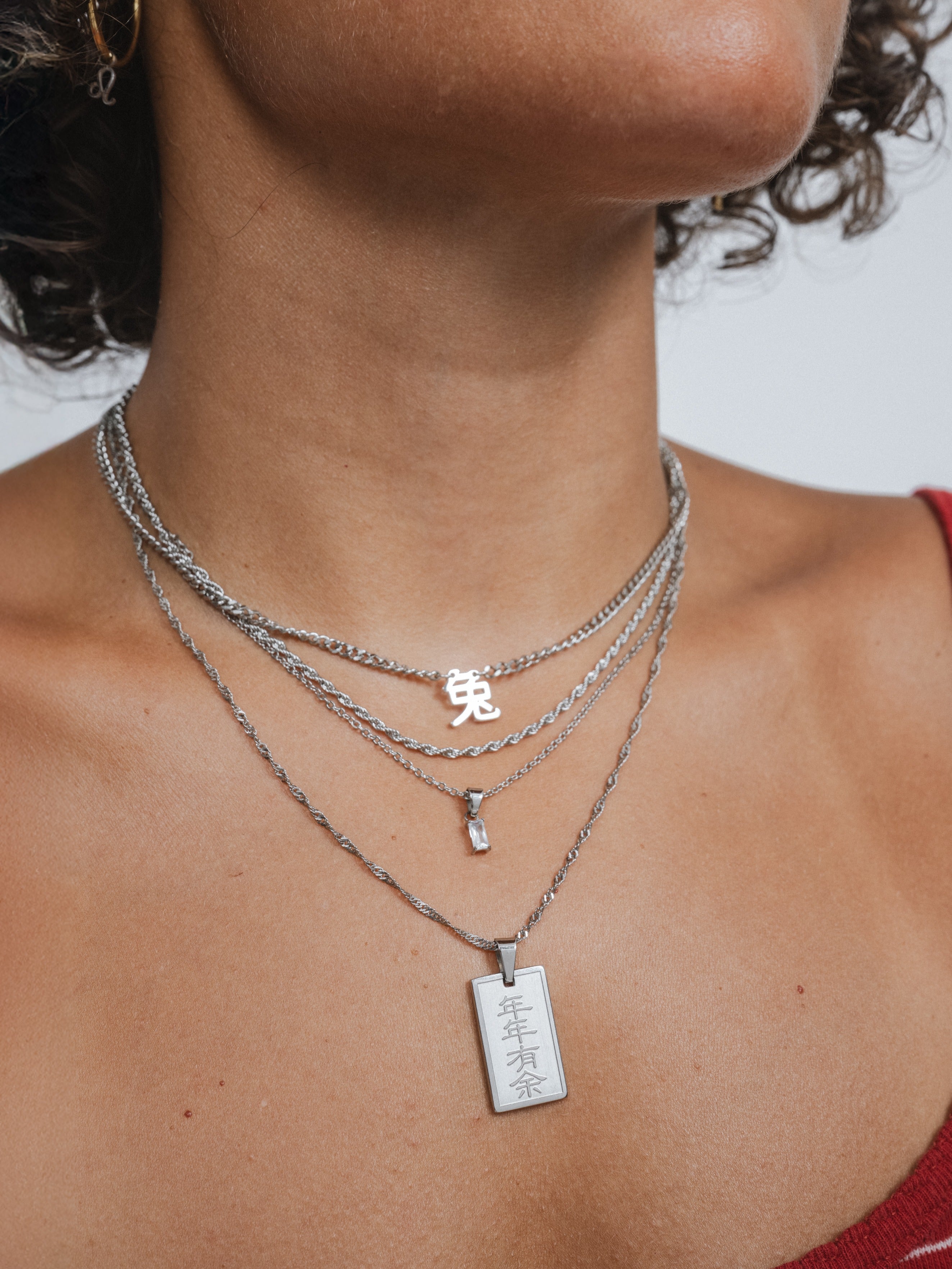 Chinese Zodiac Cuban Necklace