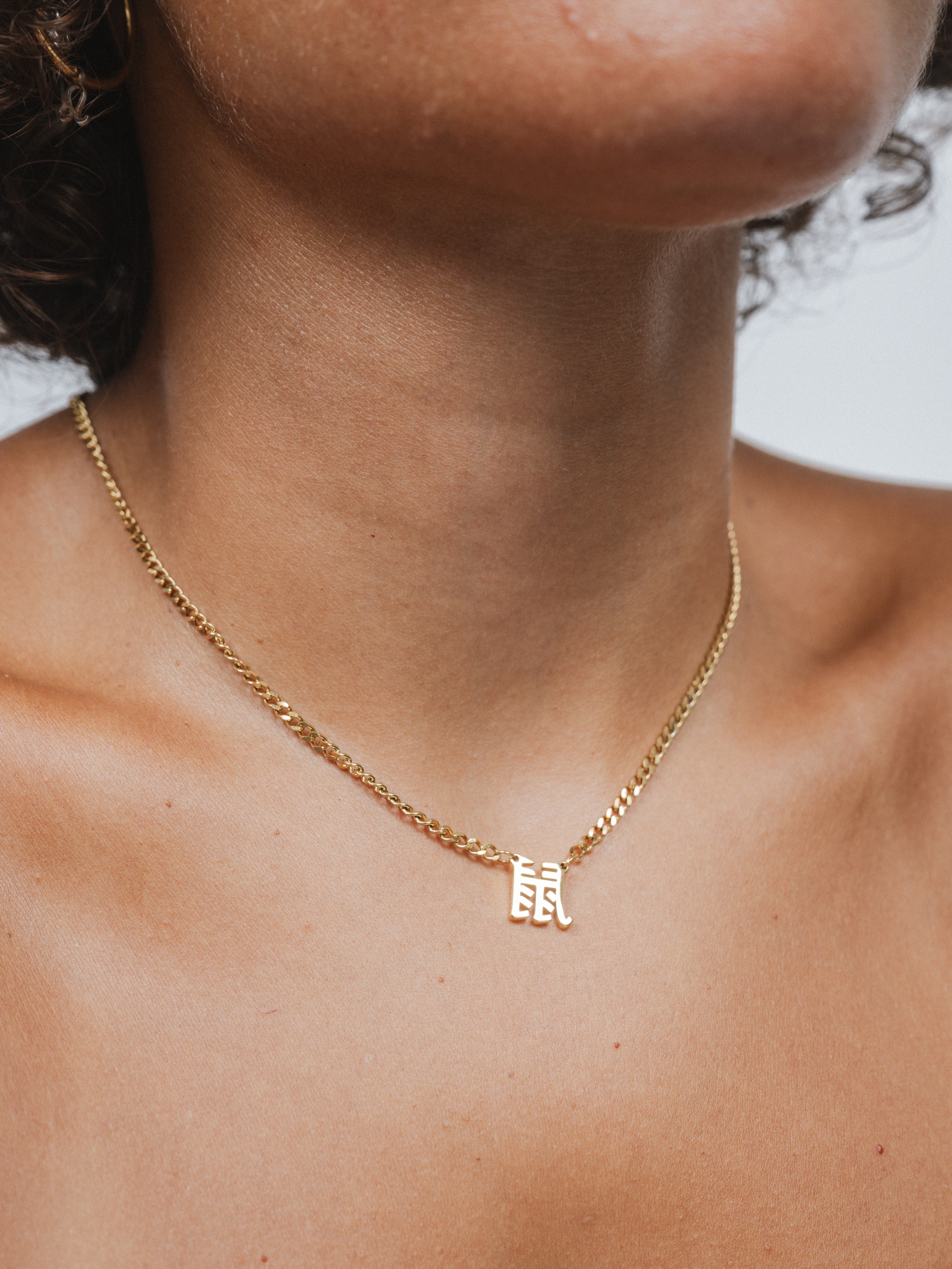 Chinese Zodiac Cuban Necklace