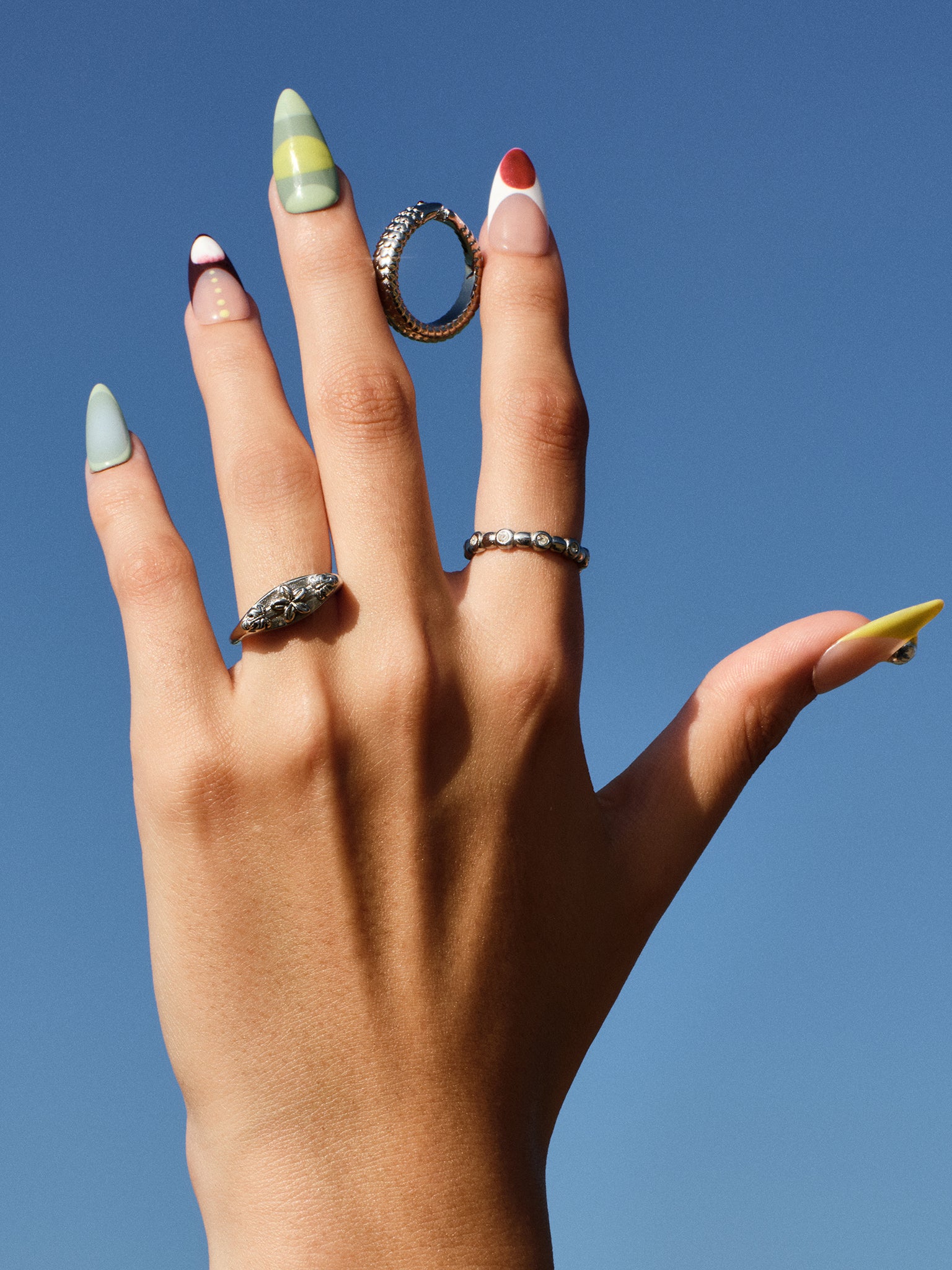 Crimson Gaze Fish Ring