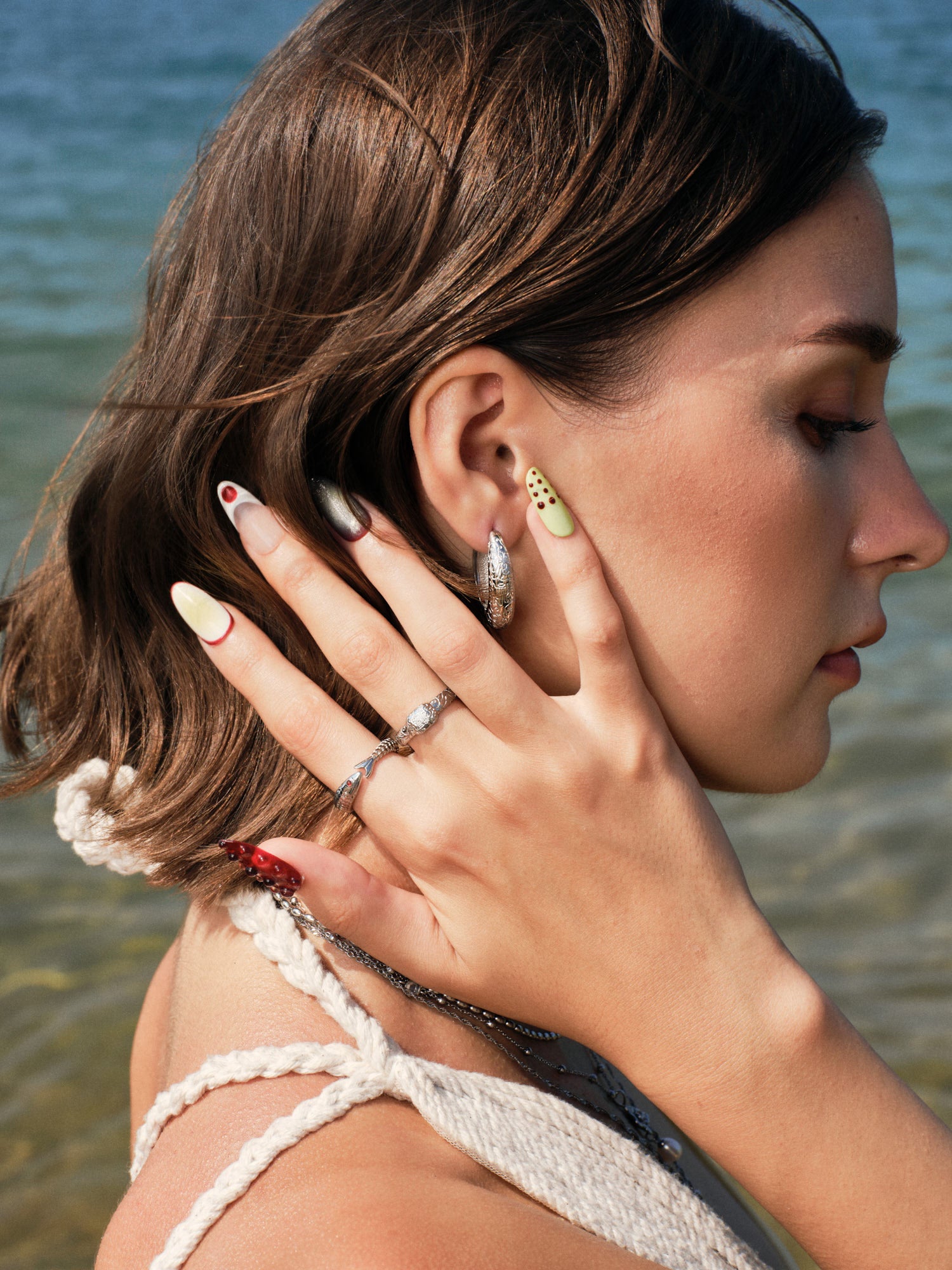 
Plum Blossom Happiness Band Ring