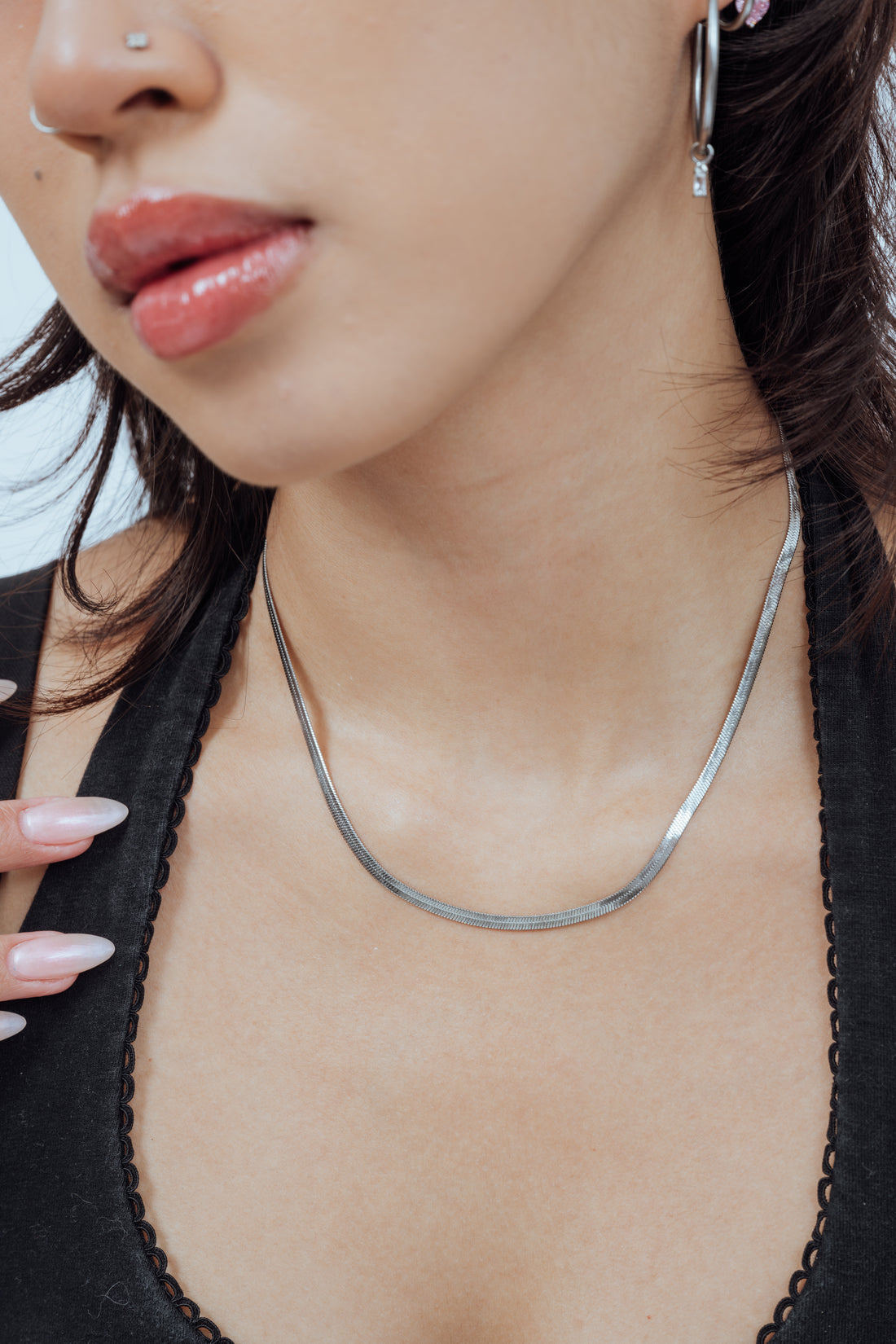 
Herringbone Necklace