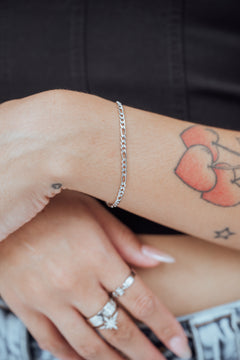 
Figaro Chain Bracelet