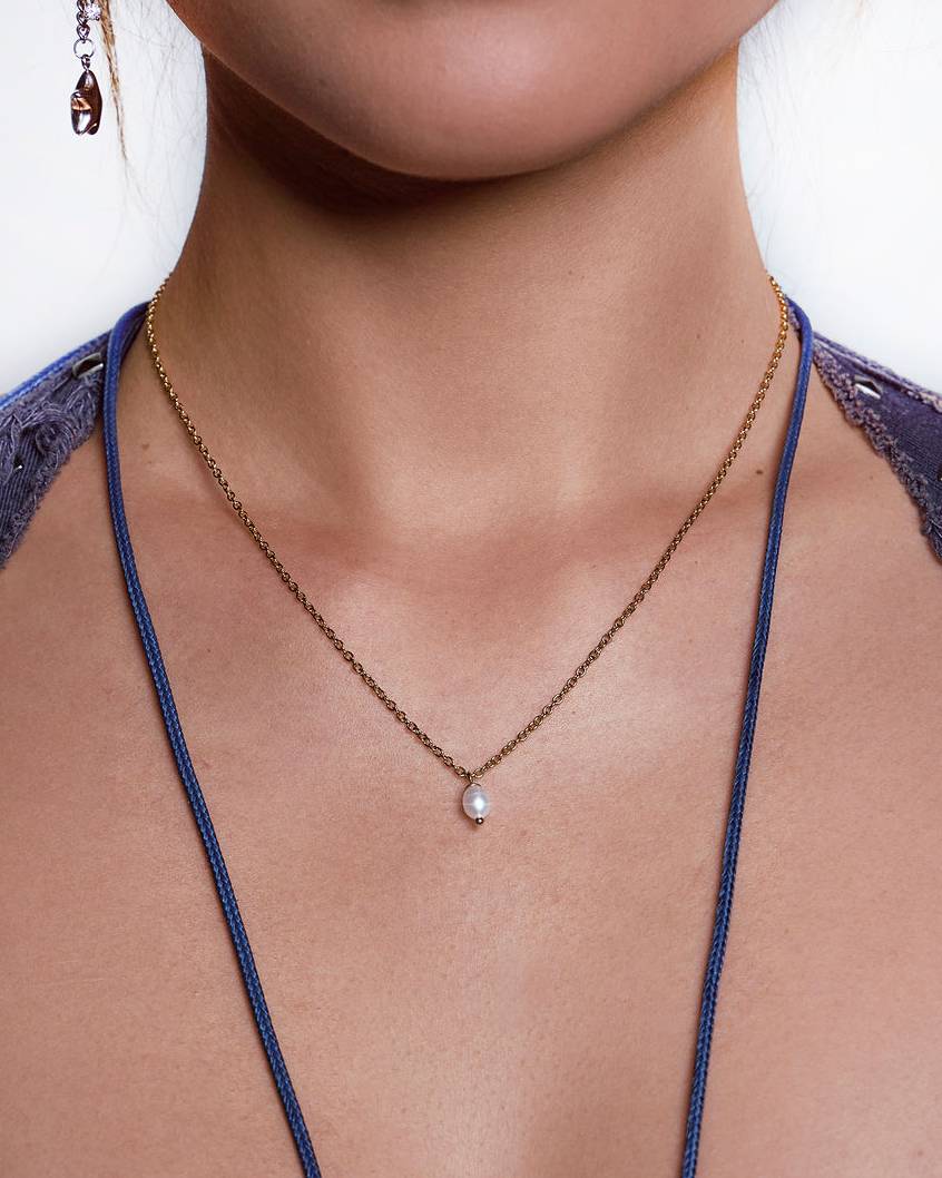 Dainty Freshwater Pearl Necklace