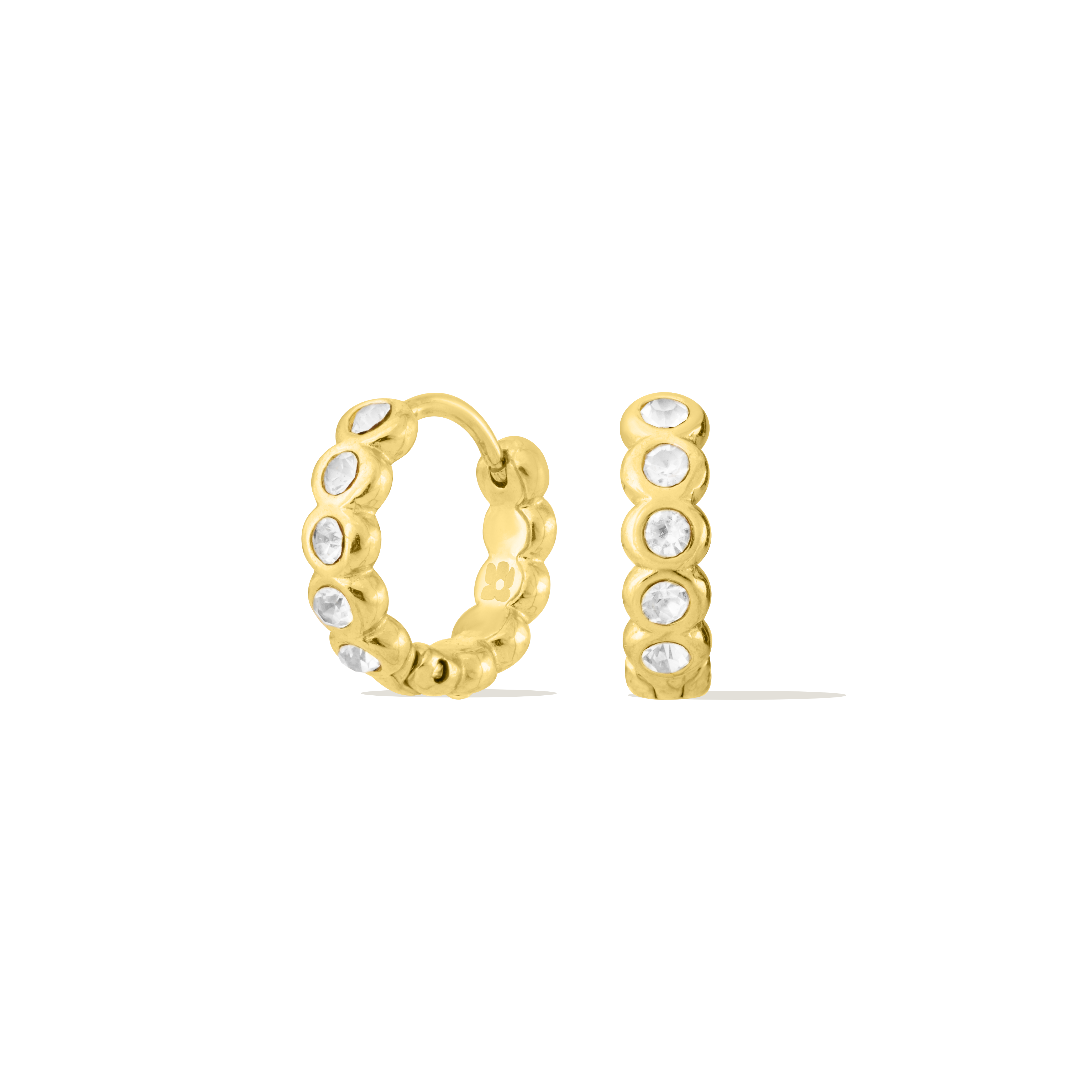 Tennis Hoop Earrings 01