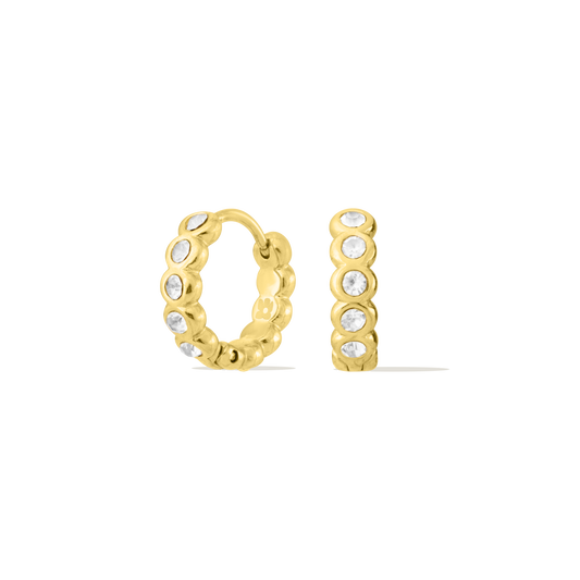 Tennis Hoop Earrings 01