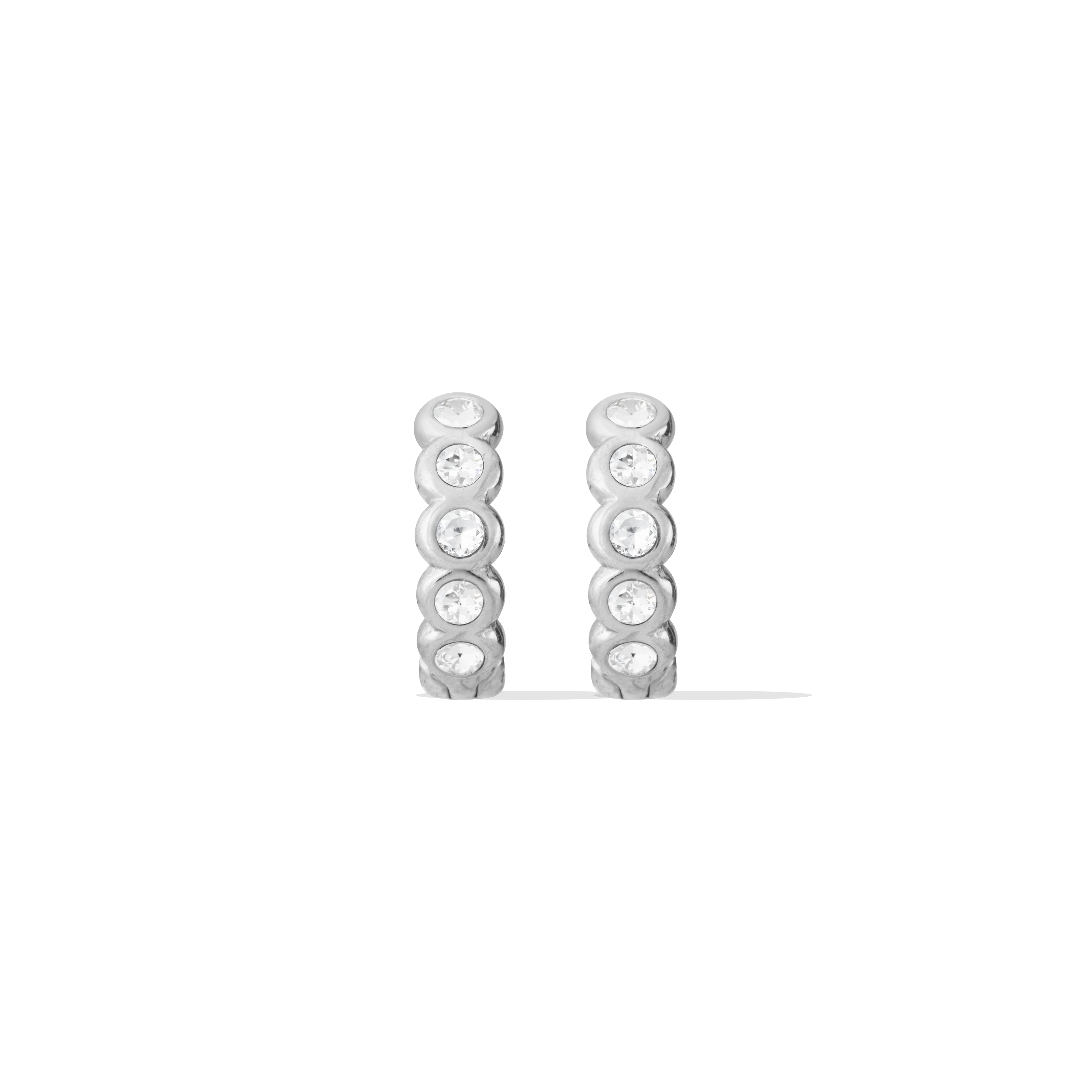 Tennis Hoop Earrings 08