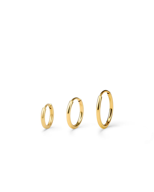 
Triple Hoops Set — Small