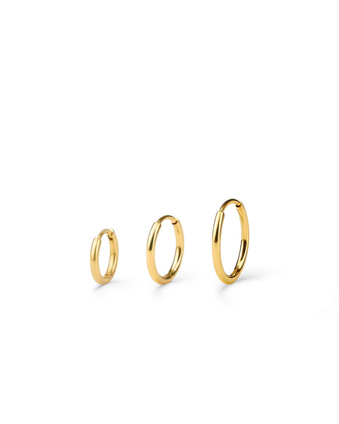 Triple Hoops Set — Small