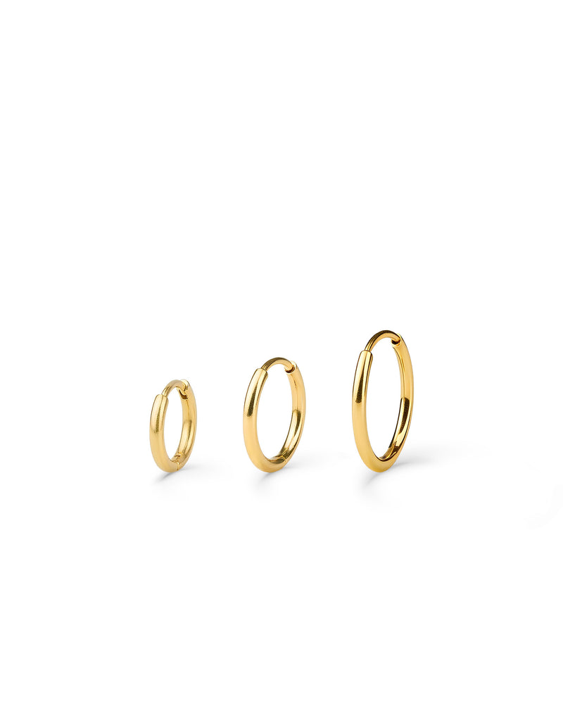 Triple Hoops Set — Small