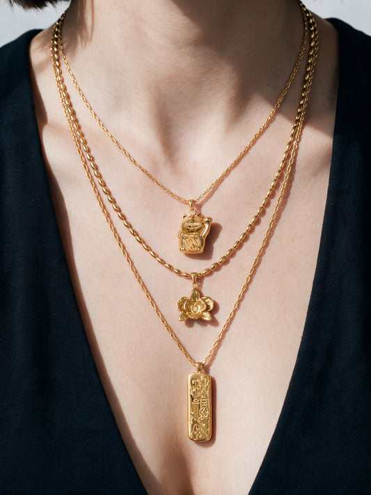 
Good Fortune Necklace Set