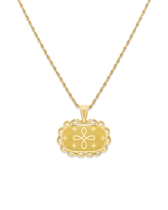 Happiness Amulet Necklace (18in + 2in)
